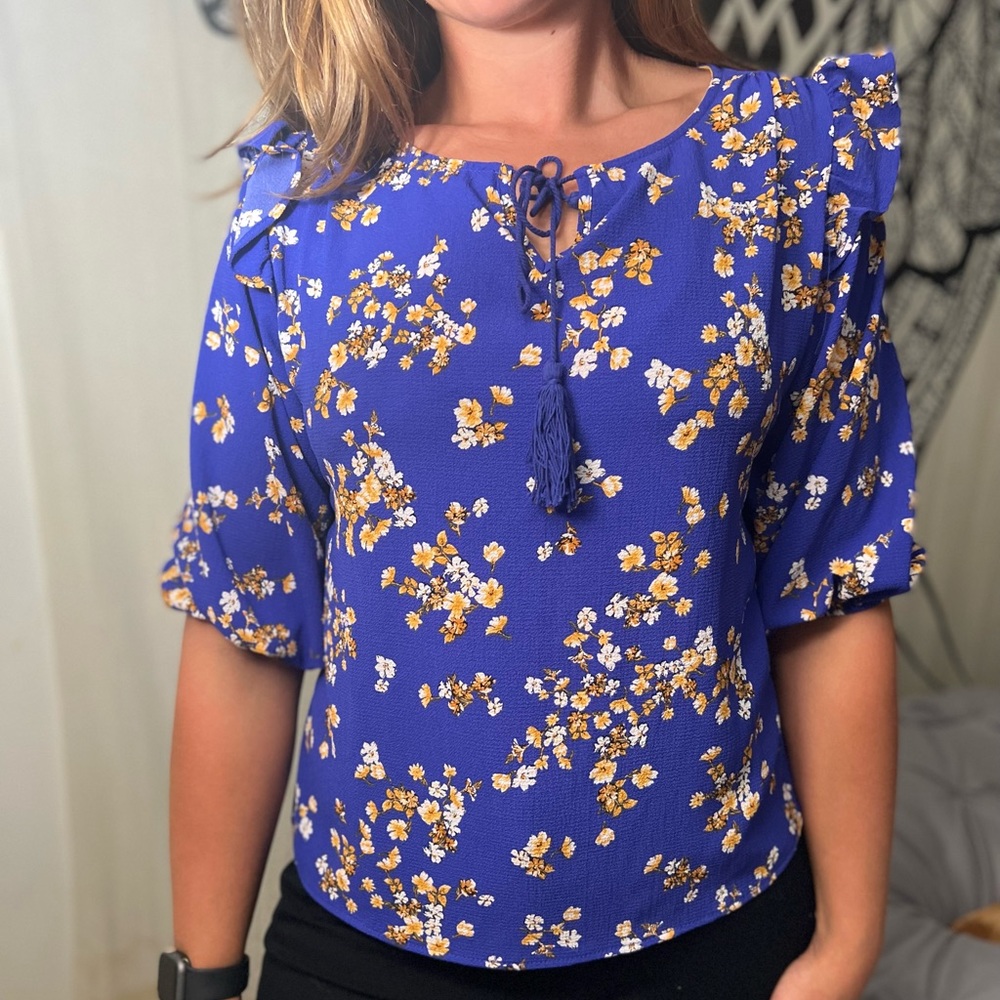 Quarter Sleeve Blouse